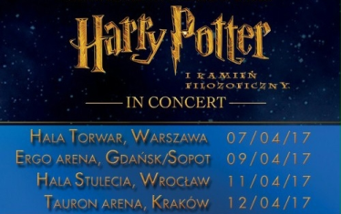 Wygraj bilety na widowisko Harry Potter in Concert, Warszawa, Gdańsk, Kraków, Wrocław