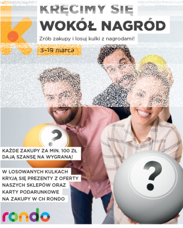 Loteria "Zakręć się wokół nagród w CH RONDO Bydgoszcz"