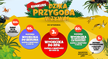 Konkurs "Dzika Przygoda" Biedronka