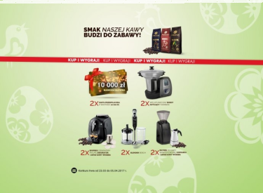 Konkurs "Smak Naszej Kawy Budzi Do Zabawy!" Intermarche