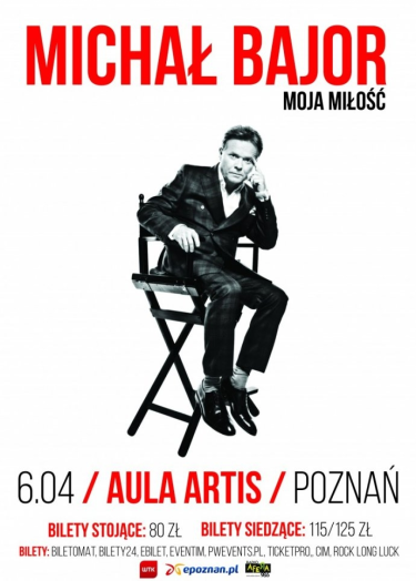 Konkurs "Wygraj bilety na koncert Michała Bajora" (Poznań - sms)