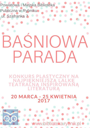 Konkurs "Baśniowa Parada" Rybnik