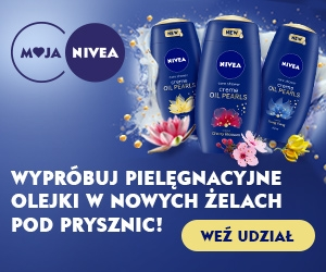 Konkurs "Testowanie żeli pod prysznic NIVEA Creme & Oil Pearls"