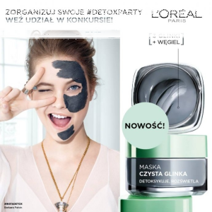 Konkurs "Maska Czysta Glinka #DETOXPARTY"