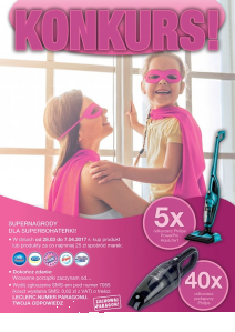 Konkurs "Supernagrody dla superbohaterki!" E. Leclerc