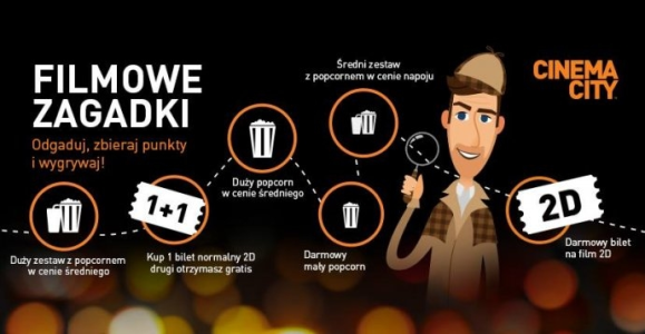 Konkurs "Cinema City - Filmowe Zagadki"