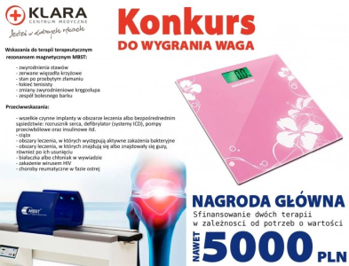 Konkurs "Waga łazienkowa Częstochowa"