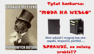 Konkurs "Moda na wesoło"