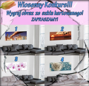 Wygraj obraz ze szkła hartowanego