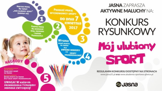 Konkurs "Rysunkowy Mój ulubiony sport" Gliwice