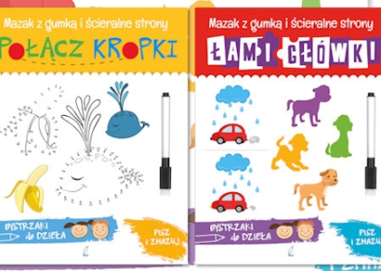 Wygraj książki z pisakiem dla trzylatków!