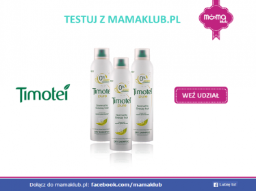 Konkurs "Testuj Timotei z mamaklub.pl"