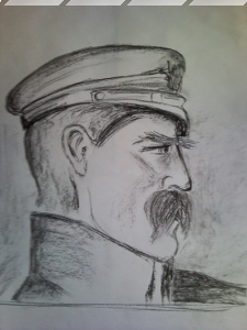 Wielki konkurs plastyczny pt "Józef Piłsudski"