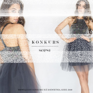 Wygraj srebrną sukienkę tiulową SOPSI