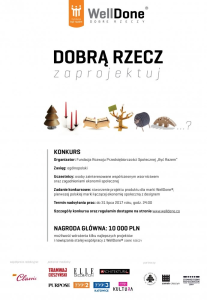 Konkurs "Dobrą rzecz zaprojektuj"