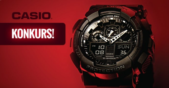 Konkurs o zegarek męski Casio G-Shock