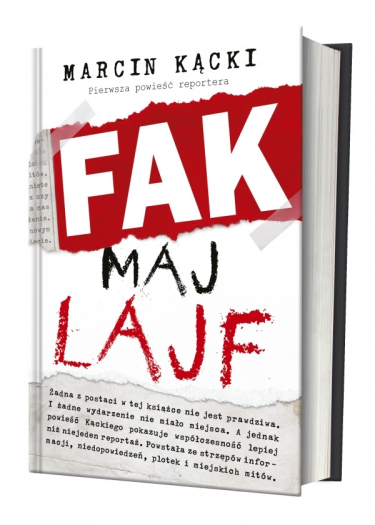 Wygraj książkę Fak maj laf Marcina Kąckiego