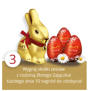 Konkurs "Znajdź Złotego Zajączka LINDT"