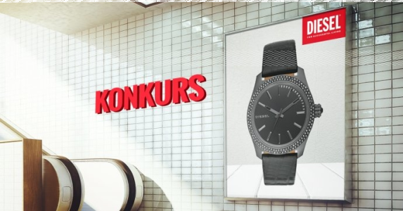 Wygraj luksusowy damski zegarek Diesel