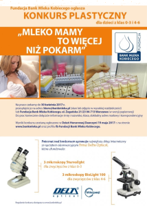 Konkurs "Mleko mamy to więcej niż pokarm"