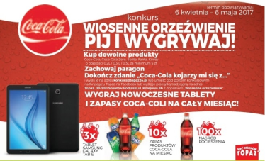 Konkurs "Wiosenne orzeźwienie pij i wygraj"