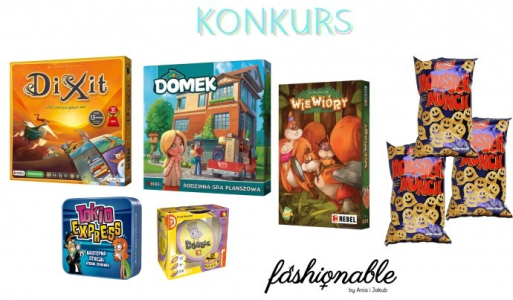 Wygraj jedną z 5 gier planszowych i zestaw imprezowy Monster Munch!