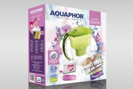 Wygraj nowoczesny dzbanek filtrujący Aquaphor Jasper i 34-stronicową Encyklopedię Urody!
