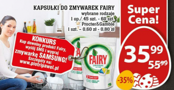 Wygraj zmywarkę z Fairy, Piotr i Paweł