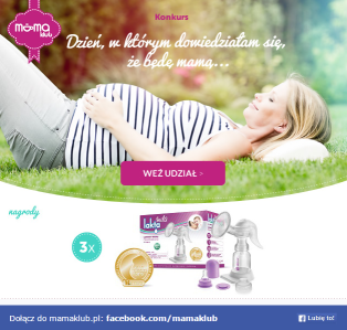 Konkurs "Dzień, w którym dowiedziałam się, że będę mamą..." kwiecień 2017