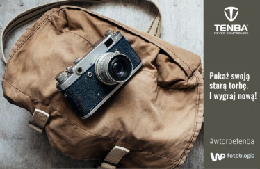 Konkurs "Pokaż swoją starą torbę lub plecak fotograficzny"