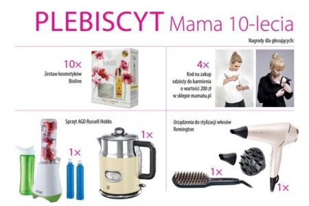 Konkurs "Wybieramy mamę 10-lecia!"