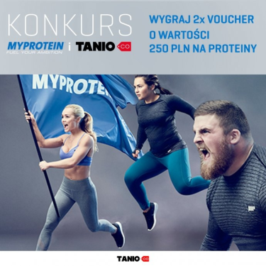 Konkurs "Myprotein i tanio.co"