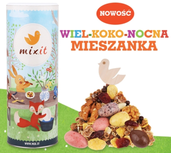 Konkurs "Wypełnij ankietę i wygraj zestaw kolorowego musli od Mixit!"