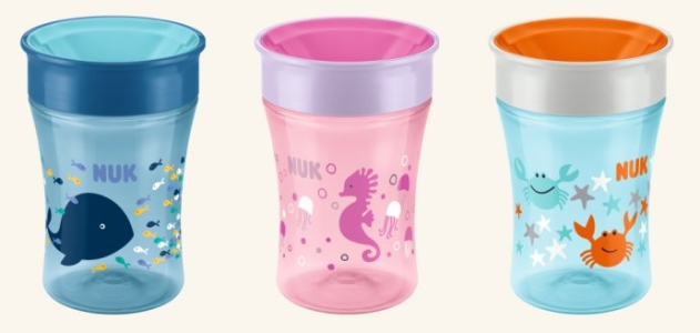 Wygraj jeden z trzech kubków NUK Magic Cup