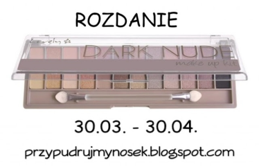 Konkurs "Przypudrujmy nosek - rozdanie na blogu"