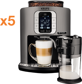 Konkurs "Zaproś znajomych na kawę, wygraj ekspres KRUPS" etapy