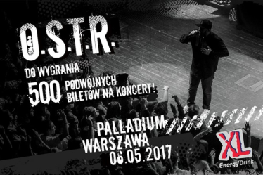 Konkurs "XL Your Game - koncert O.S.T.R." Warszawa