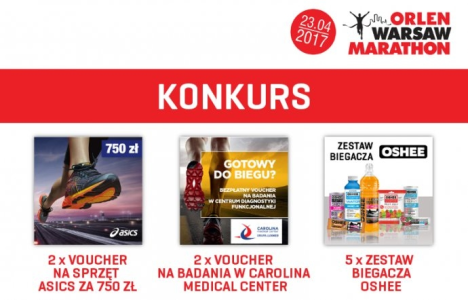 Konkurs z ORLEN Warsaw Marathon