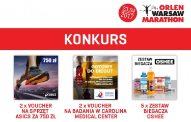Konkurs z ORLEN Warsaw Marathon