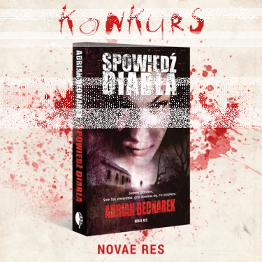 Konkurs "Książka Spowiedź Diabła z dedykacją od autora"