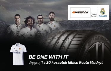 Konkurs "Kup komplet opon letnich Hankook i wygraj koszulkę kibica Realu Madryt"