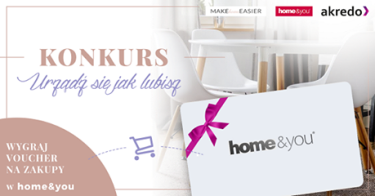 Konkurs "Urządź się tak jak lubisz!"