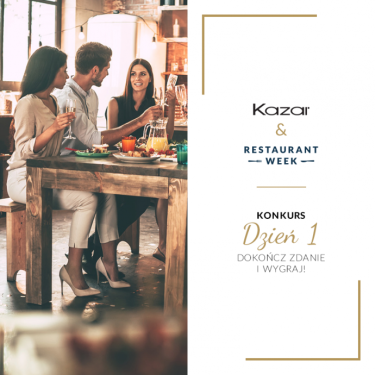 Wygraj bilety na Restaurant Week z Kazar