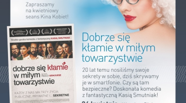 Wygraj zaproszenie na Kino Kobiet do Heliosa, Wrocław