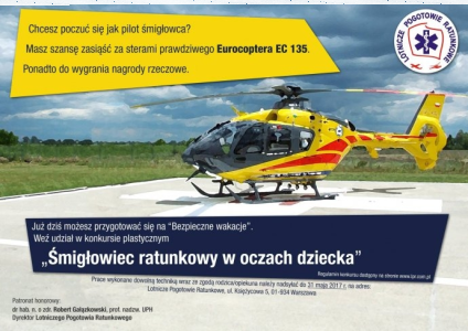 Konkurs "Śmigłowiec ratunkowy w oczach dziecka"