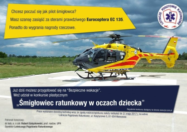 Konkurs "Śmigłowiec ratunkowy w oczach dziecka"