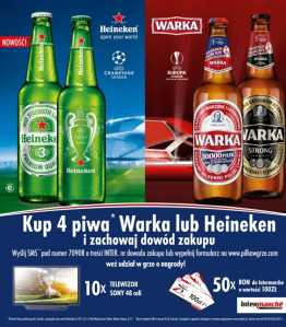 Loteria "Piłka w grze" Intermarche, 18+