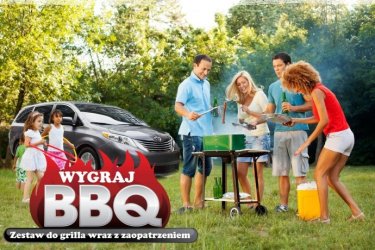 Wygraj grilla wraz z zaopatrzeniem dla 5-osób