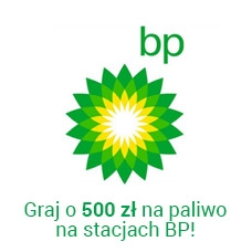 Konkurs "Graj o 500 zł na paliwo na stacjach BP"