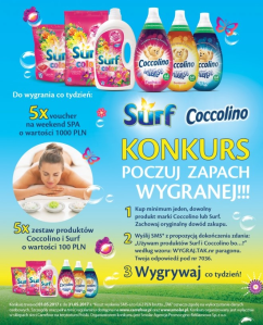 Konkurs "Poczuj zapach wygranej!" Carrefour